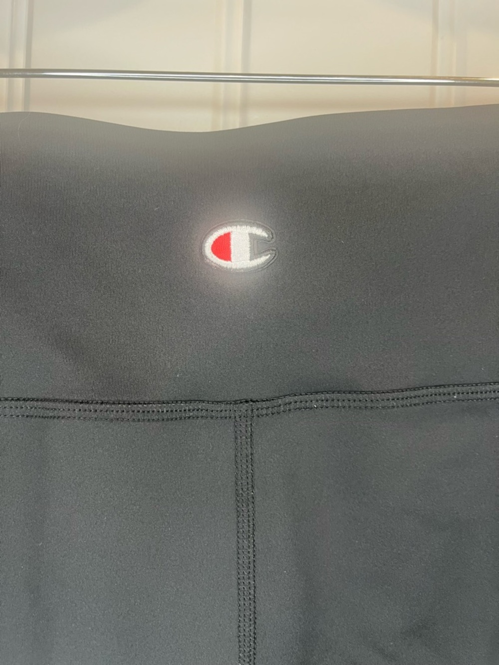 Women’s Bike Shorts Champion Black with one pocket Size 1X